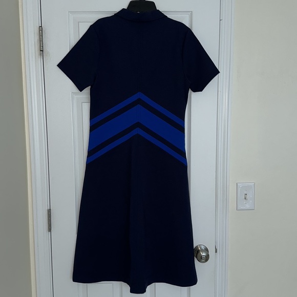 TORY BURCH TECH PONTE CHEVRON DRESS - Picture 4 of 4